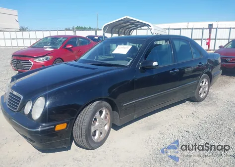 2002 Mercedes-Benz E 320 Special Edition из США, поврежденный, VIN WDBJF65J82B406623